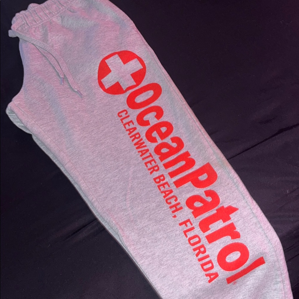 Ocean Patrol Gray Sweatpants